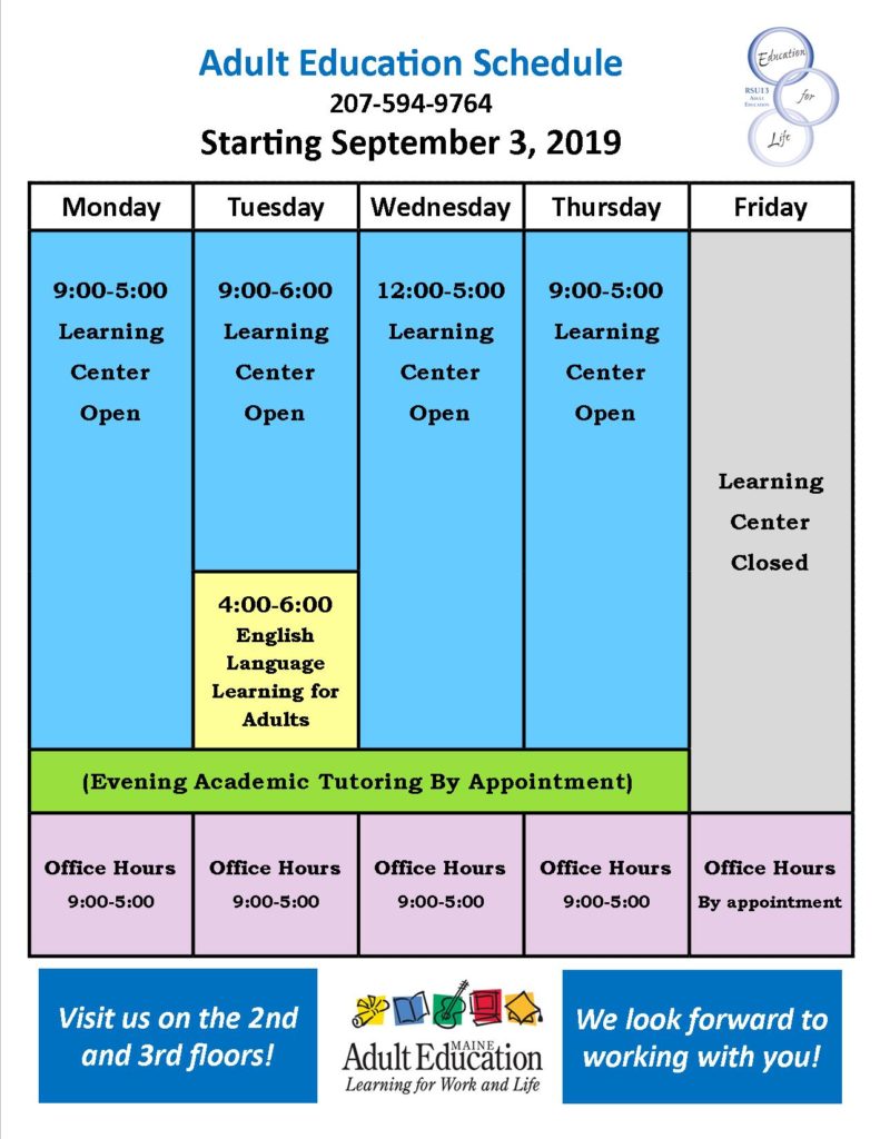 RSU13 Adult and Community Education image #865