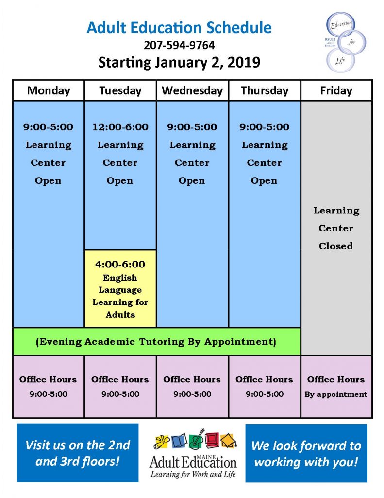 RSU13 Adult and Community Education image #1002